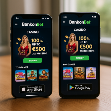 BankonBet - Mobilās Lietotnes - Pārlūkprogramma