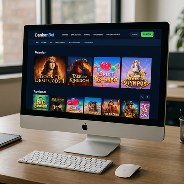 BankonBet - Intuitīvs Dizains - Desktop Skats